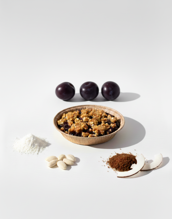 Crumble di prugne
